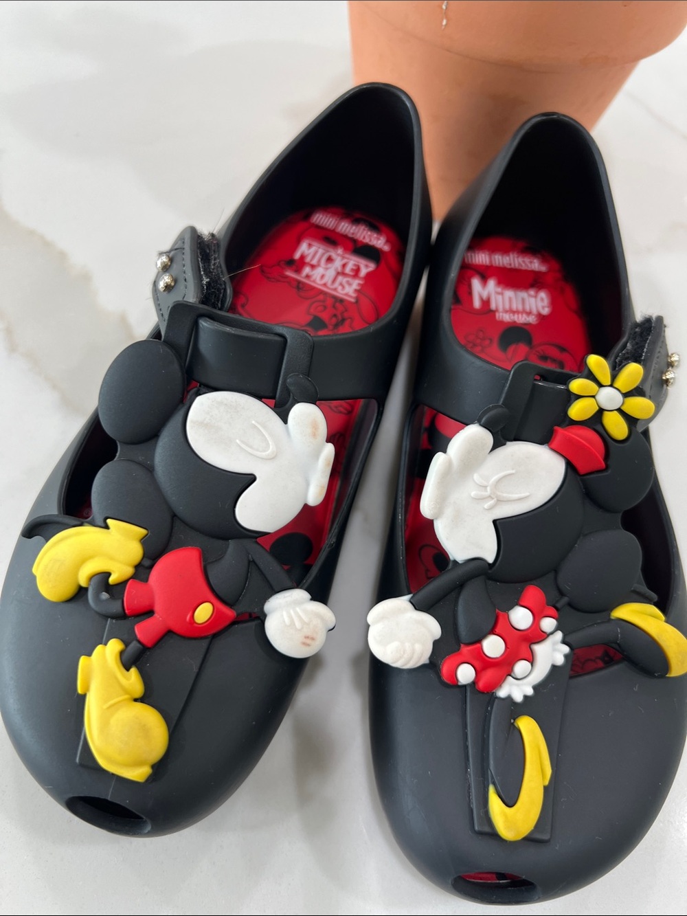 Minnie & Mickey mini melissa